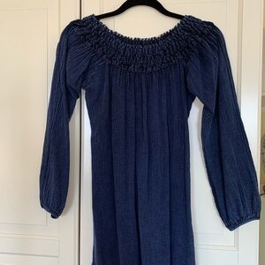 Cotton Off The Shoulder Sundress Large